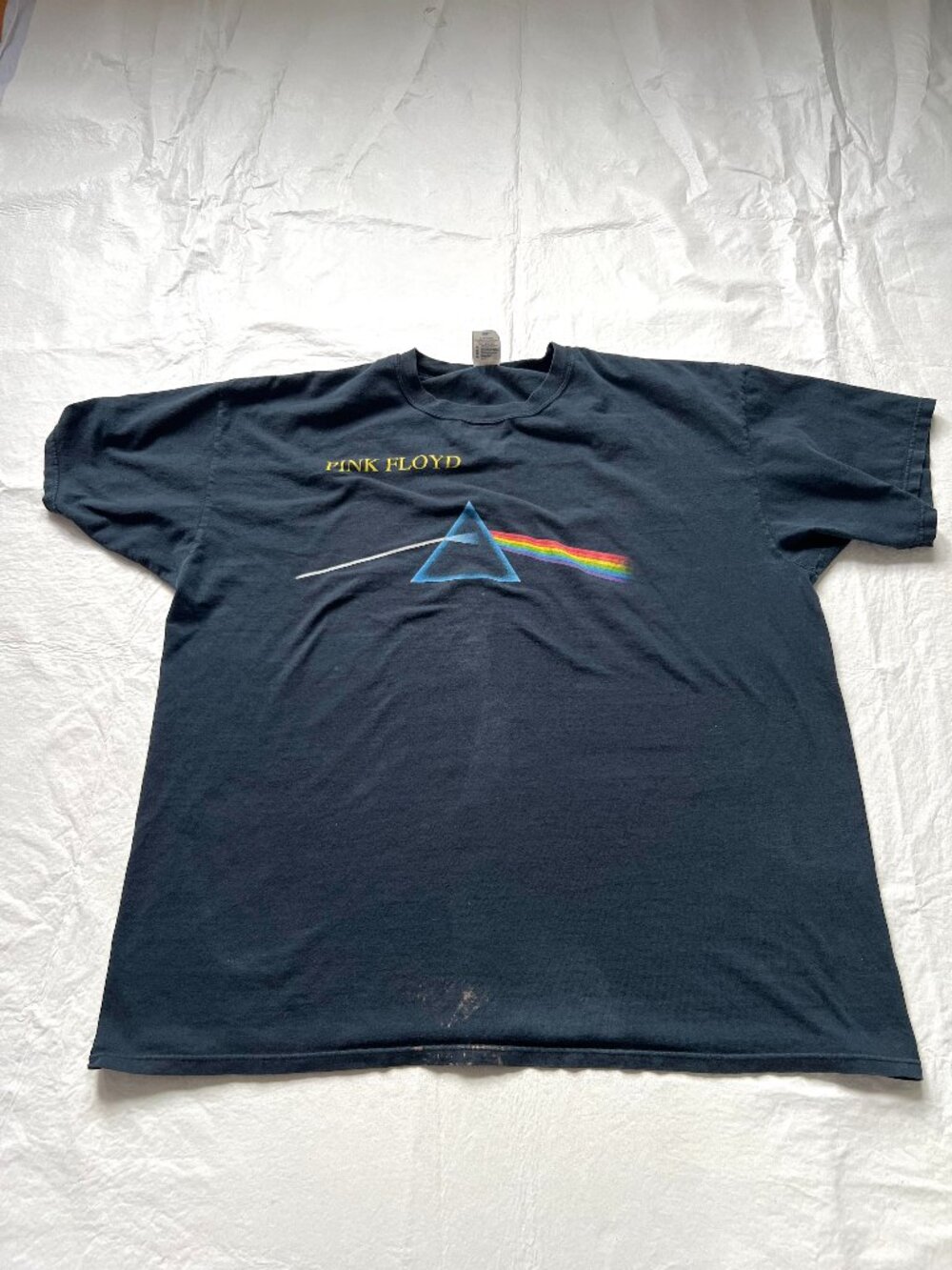 Vintage Pink Floyd t shirt Dark Side of the Moon adult 3XL black 90s anvil tee